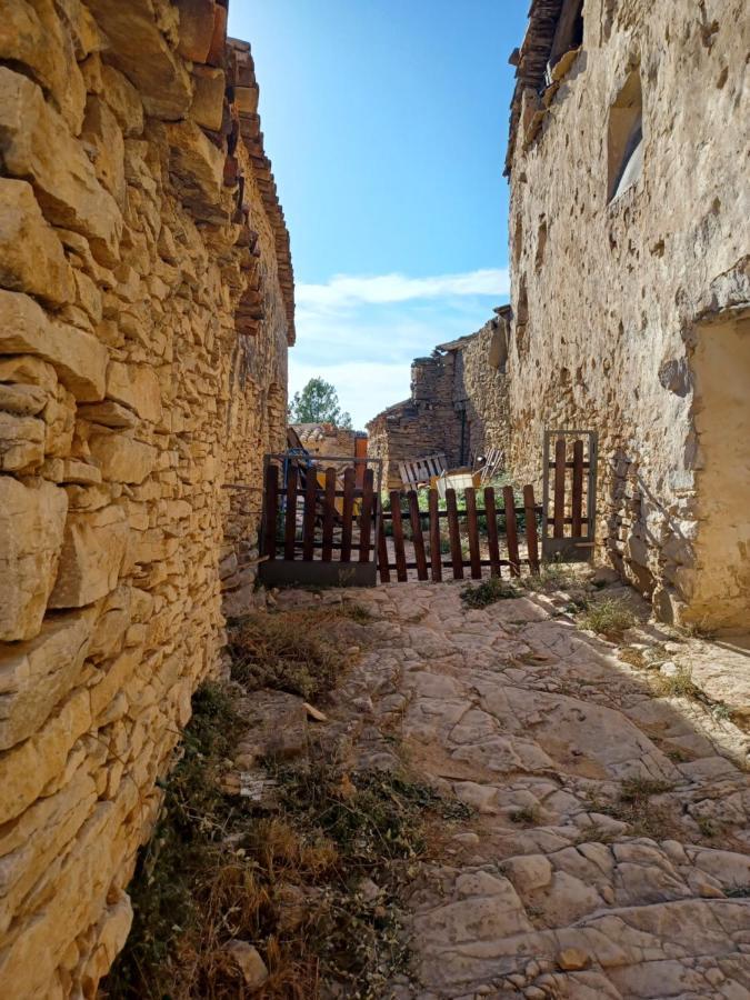 Вилла La Vieja Escuela Фуэнтес-де-Рубьелос Экстерьер фото